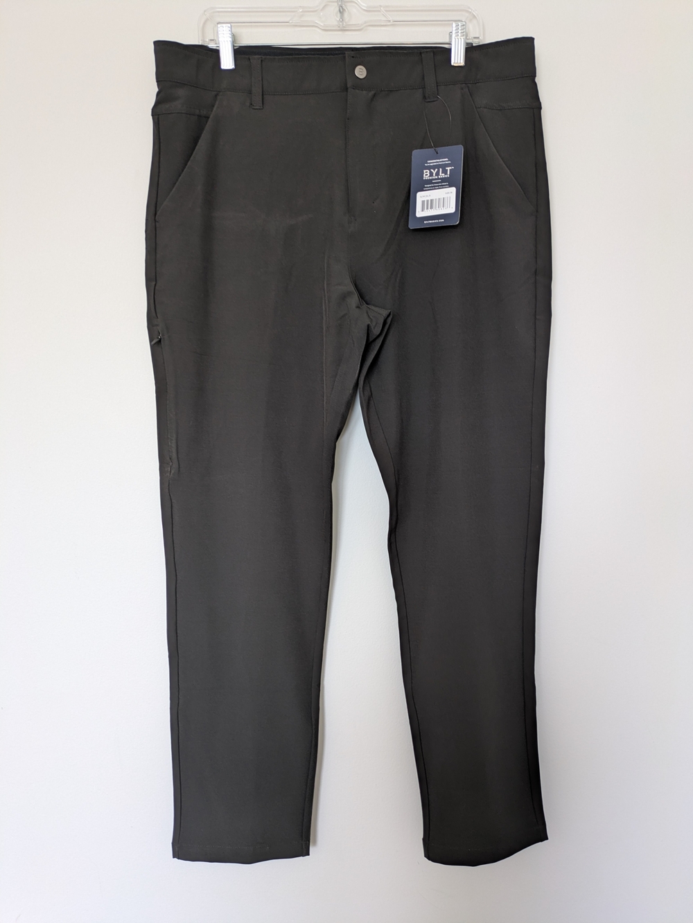 Bylt NWT Men's Black Kinetic Pants Sz 38